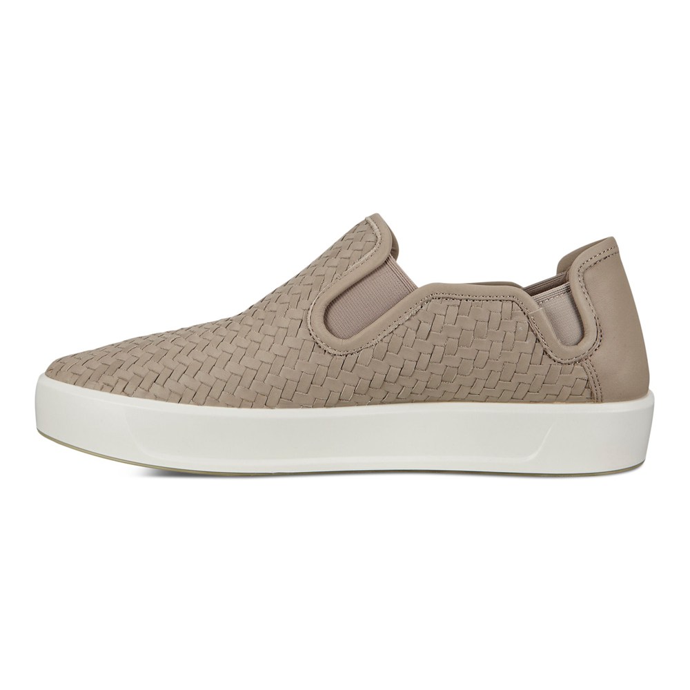 Slip On Hombre - ECCO Soft 8 Sneakers - Grises - XSB607841